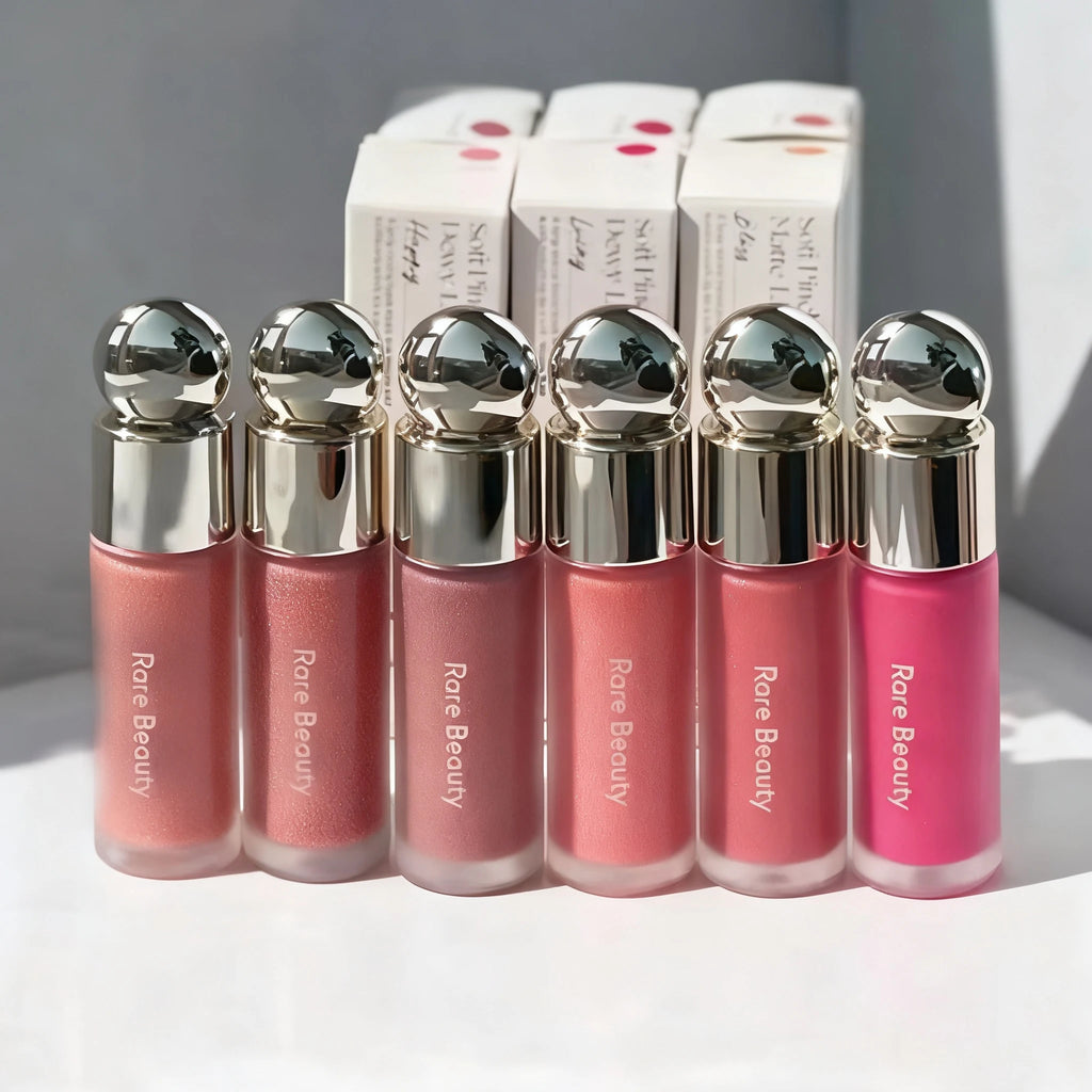RARE Beauty Liquid Blusher Lipstick Waterproof Matte Texture High Gloss Mirror Powdery Powder Blusher Fine Powder Texture Effect