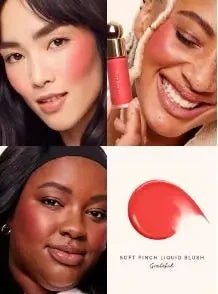 RARE Beauty Liquid Blusher Lipstick Waterproof Matte Texture High Gloss Mirror Powdery Powder Blusher Fine Powder Texture Effect