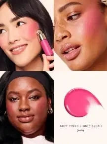RARE Beauty Liquid Blusher Lipstick Waterproof Matte Texture High Gloss Mirror Powdery Powder Blusher Fine Powder Texture Effect