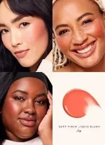RARE Beauty Liquid Blusher Lipstick Waterproof Matte Texture High Gloss Mirror Powdery Powder Blusher Fine Powder Texture Effect