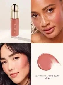 RARE Beauty Liquid Blusher Lipstick Waterproof Matte Texture High Gloss Mirror Powdery Powder Blusher Fine Powder Texture Effect