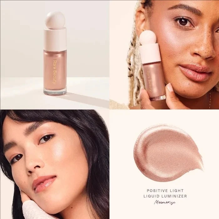 RARE Beauty Liquid Blusher Lipstick Waterproof Matte Texture High Gloss Mirror Powdery Powder Blusher Fine Powder Texture Effect